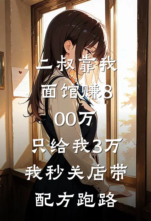 二叔靠我面馆赚800万，只给我3万，我秒关店带配方跑路苏瑶刘琴完结版小说阅读_完整版小说免费阅读二叔靠我面馆赚800万，只给我3万，我秒关店带配方跑路(苏瑶刘琴)