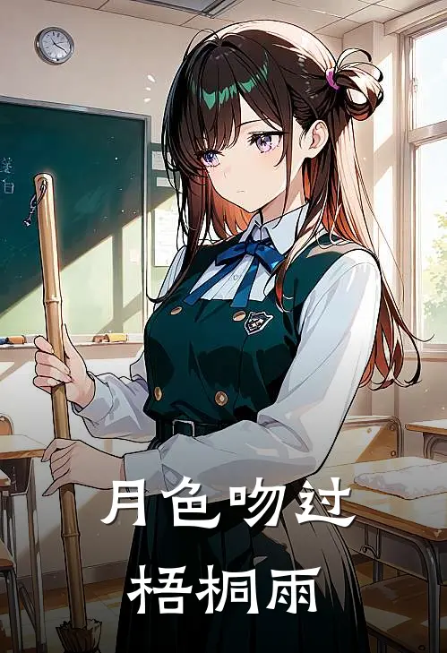 月色吻过梧桐雨