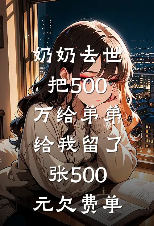 奶奶去世把500万给弟弟，给我留了张500元欠费单